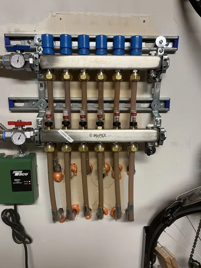 Plumber performing Leak Detection at a residential property in San Bruno